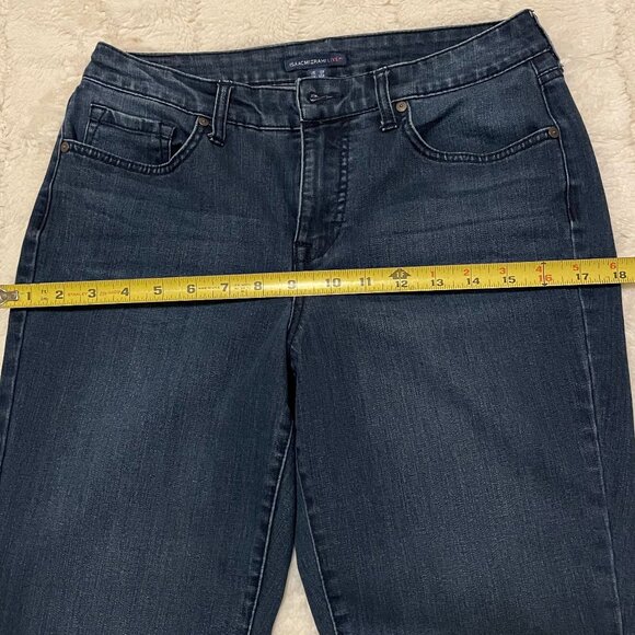 Isaac Mizrahi Live Raw Edge Hem Jeans - Picture 7 of 9